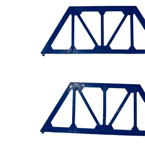 Thomas and Friends Blue Bridge Walls 2 Pieces 2009 Guilane Mattel Train Track - Picture 5 of 6